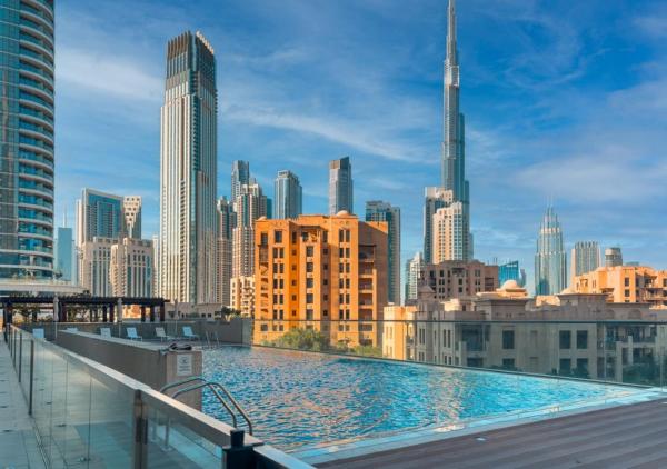 På billedet ses objektet DreamShoma-1B Spacious Apartment beliggende i byen Dubai.