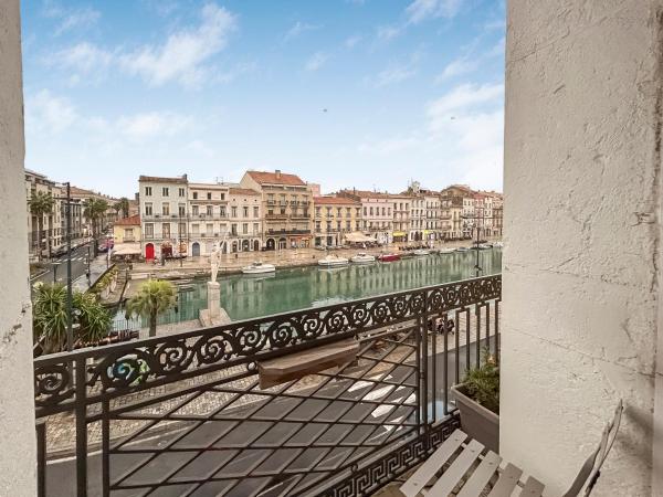 Na fotografii je vidět objekt Vue Canal, 3 Suites & Double Salon nacházející se ve městě Sète.