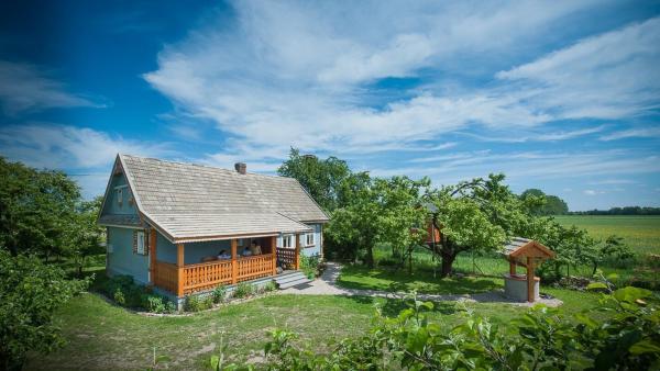 Auf dem Foto ist das Objekt beautiful cosy Country Cottage Heaven only for You in der Stadt Czyże zu sehen.
