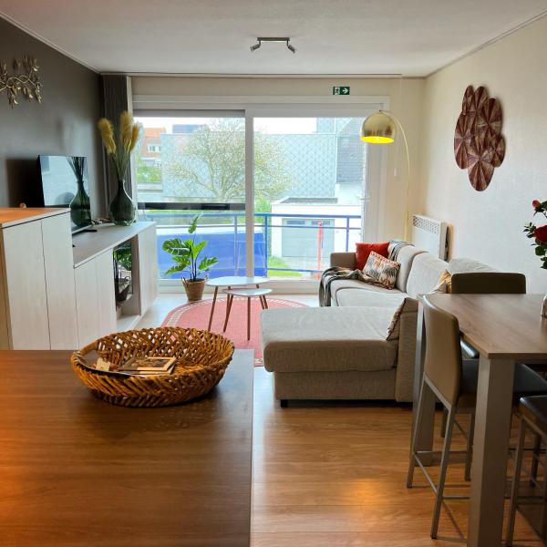 A la foto es mostra l'objecte Duinhelm Vakantiestudio Mariakerke - A cosy place by the sec situat a la ciutat de Oostende.