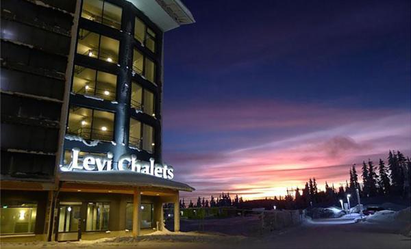 På billedet ses objektet Levi Chalets 1202 beliggende i byen Levi.