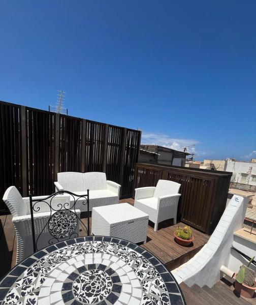 A la foto es mostra l'objecte Casa Vacanze Palazzo Giardinello situat a la ciutat de Trapani.