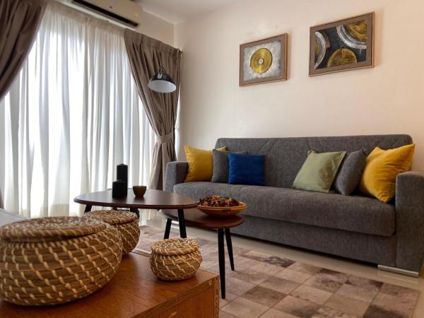 A la foto es mostra l'objecte Lavish, Newly Renovated 1-bed Apartment At The Gallery situat a la ciutat de Accra.