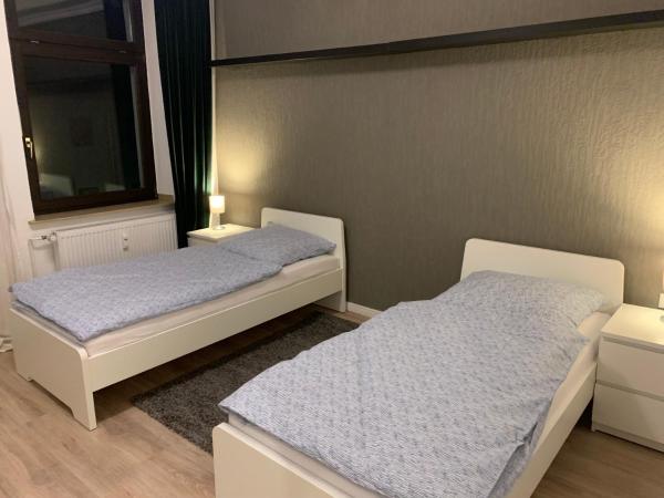 En la foto se muestra el objeto Marler Ferienwohnung modern WIFI ubicado en la ciudad de Marl.