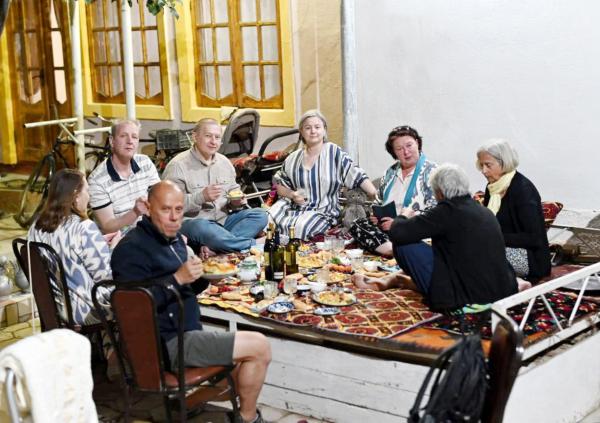 Na fotografii je vidět objekt Soliha and Yulduz nacházející se ve městě Buchara.