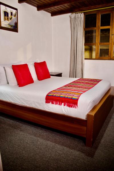 Na fotografii je vidět objekt Aleros Hotel Boutique nacházející se ve městě Cuenca.