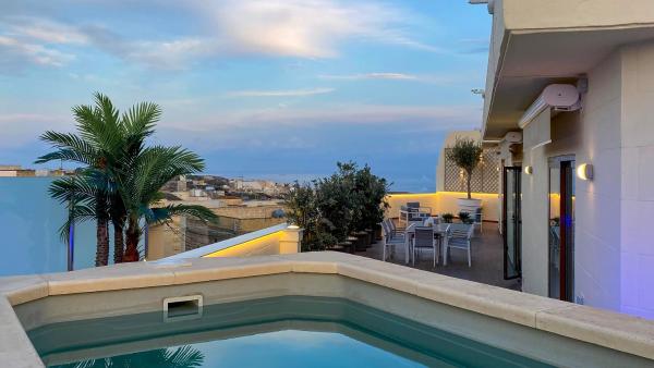 Auf dem Foto ist das Objekt Gozo Luxury Penthouse in der Stadt Qala zu sehen.