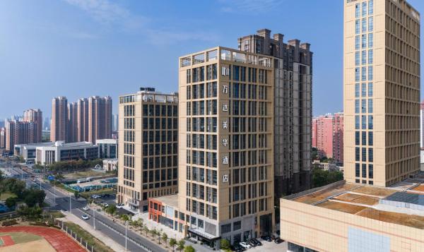 Op de foto is het object Wanda Moments Nanchang Xihu te zien, gelegen in de stad Nanchang.