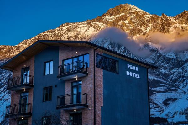 La photo montre l'objet Peak Hotel Kazbegi situé dans la ville de Kazbegi.