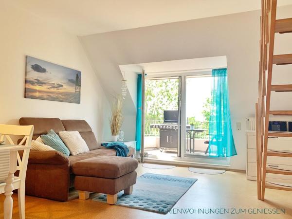 A la foto es mostra l'objecte Ferienwohnung Boje 9 mit Sauna situat a la ciutat de Dorum Neufeld.