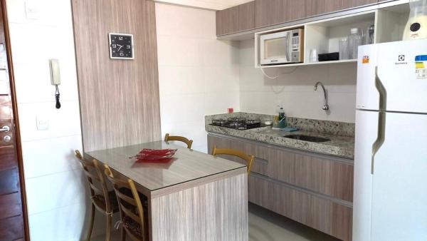 Na fotografii je vidět objekt Flat próximo ao mar, para até 4 pessoas nacházející se ve městě Cabedelo.