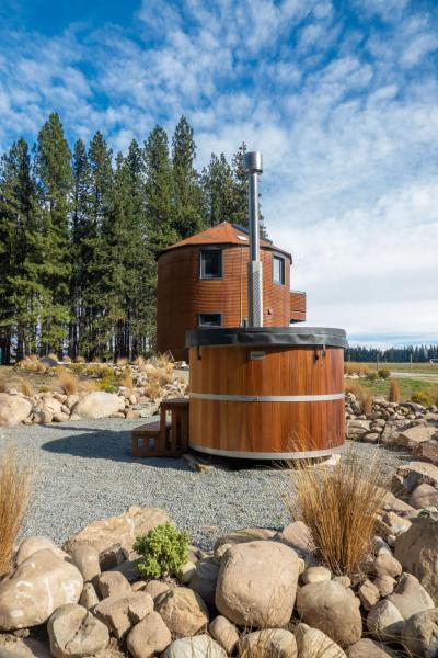 Nella foto è visibile l'oggetto Silo House situato nella città di Glentanner.