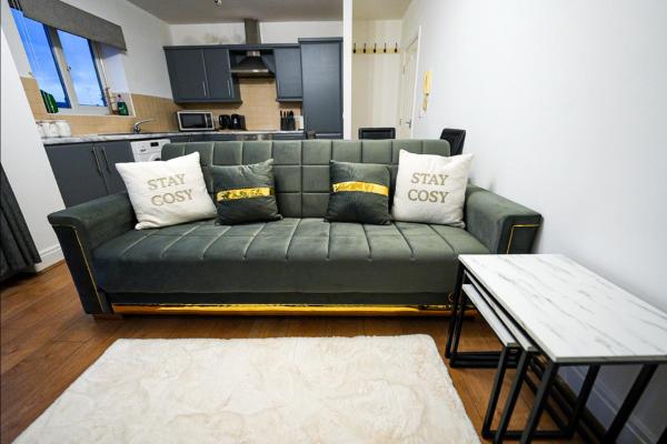 Modern Luxury 2 bed Apartment, Sleeps 5, Manchester