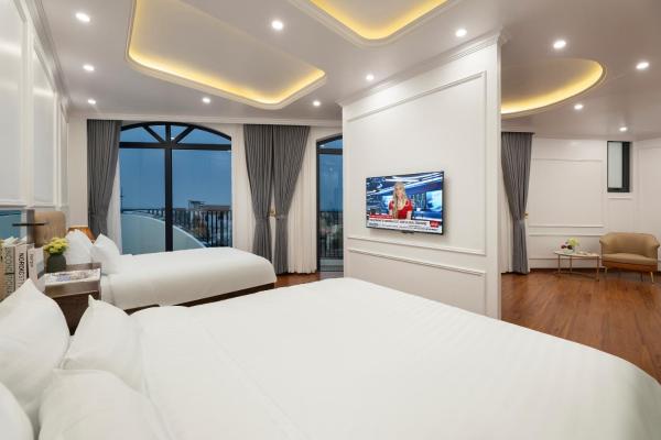 На фото показан объект Success Airport Hanoi Hotel, расположенный в городе Phù Xá Ðoài.