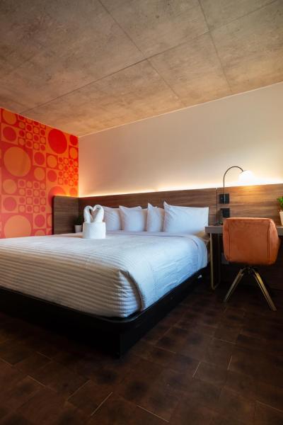 På bildet vises objektet The Alice Hotel som ligger i byen Tucson.