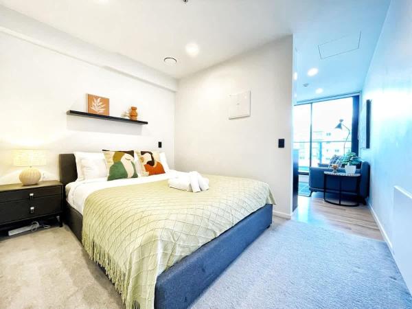 Perfect Central Living AC 1 Bed Vs Pool Gym Sauna Near Skytower, Auckland