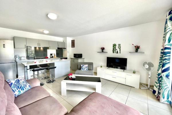 Bilde 6: Hanitea flat at the entrance of Papeete 1bdr - Wi-Fi - park - 3 pers