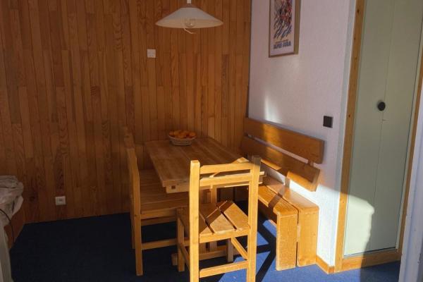 Studio with balcony in Plagne Village的照片4