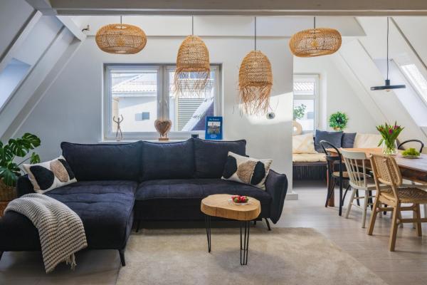 A la foto es mostra l'objecte Home3city Klimatyczne Poddasze situat a la ciutat de Sopot.