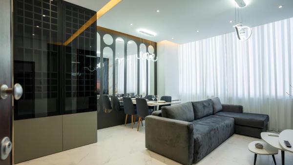 Na fotografii je vidět objekt R&R Seaside Hideaway Apartment nacházející se ve městě Durrës.
