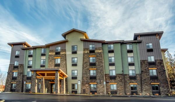 Na zdjęciu widoczny jest obiekt My Place Hotel-Bend, OR położony w mieście Bend.