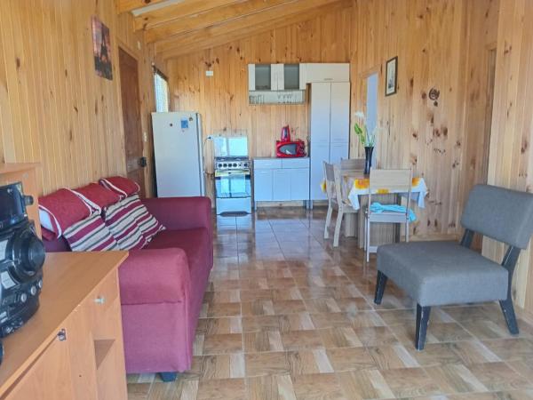 På billedet ses objektet Cabaña San Isidro beliggende i byen Radal.