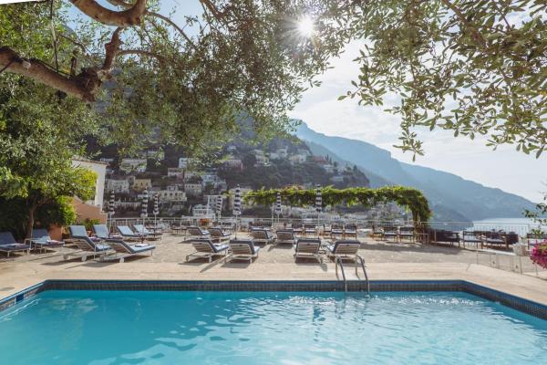 A la foto es mostra l'objecte Hotel Poseidon situat a la ciutat de Positano.