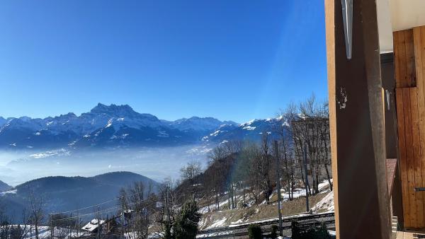 Na fotografii je vidět objekt sport et repos à Leysin CH nacházející se ve městě Leysin.