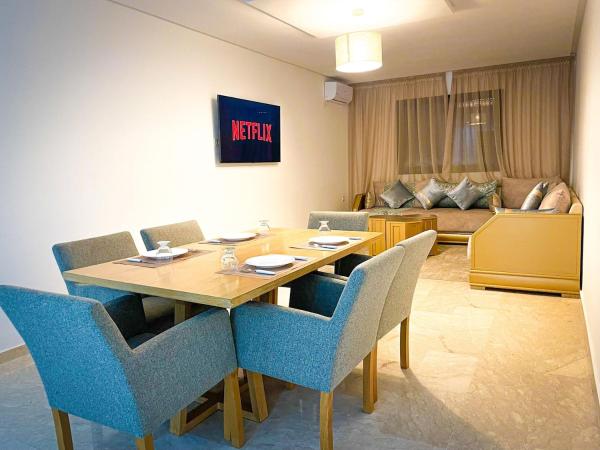 A la foto es mostra l'objecte Luxury Aprt 2 bedrooms Pool Hivernage City Centre situat a la ciutat de Marràqueix.