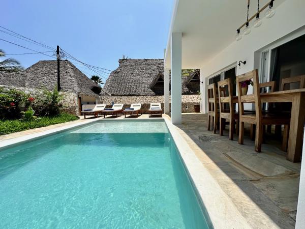照片显示了位于Kiwengwa市的Beachfront Alma Villa with Private Pool ZanzibarHouses物件。