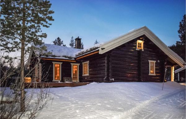 På billedet ses objektet Awesome Home In Hemsedal With Sauna beliggende i byen Hemsedal.