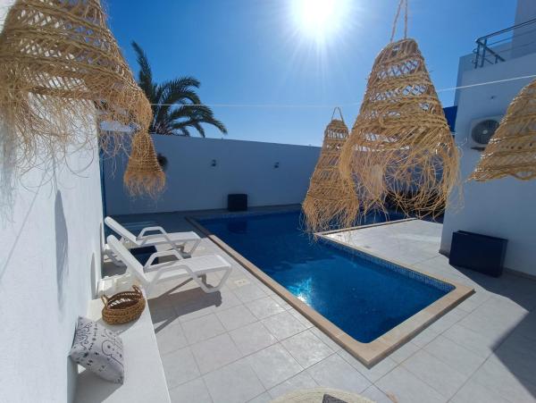 Nella foto è visibile l'oggetto Villa Evasion Djerba situato nella città di Awlād ‘Umar.