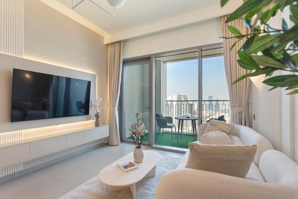 På billedet ses objektet Bright and Exquisite 1-Bedroom in Downtown views 2 beliggende i byen Dubai.
