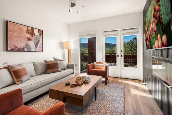 A la foto es mostra l'objecte Pric kly Pear Villa situat a la ciutat de Sedona.