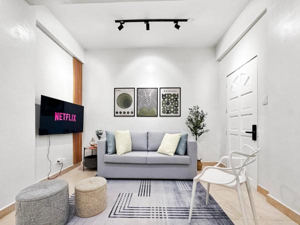 På bildet vises objektet Family Apartment By The Beach with Kitchen Netflix Station 3 Beachfront som ligger i byen Boracay.