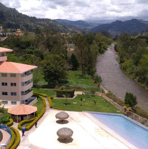 Na zdjęciu widoczny jest obiekt A paradise near Bogotá położony w mieście Jenesano.