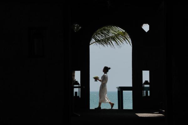 På billedet ses objektet Hainan Four Seasons Nostalgia B&B beliggende i byen Shangsimacun.