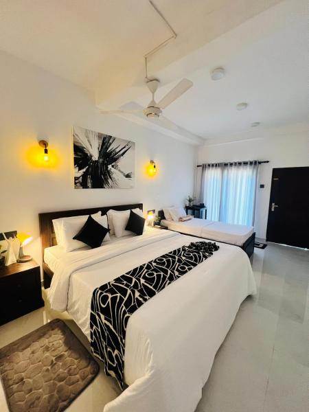 A la foto es mostra l'objecte Crystal villa- Bathigama situat a la ciutat de Matara.