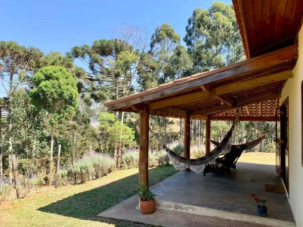 På billedet ses objektet Casa Alto do Lago - Refúgio de Paz na Mantiqueira beliggende i byen Gonçalves.