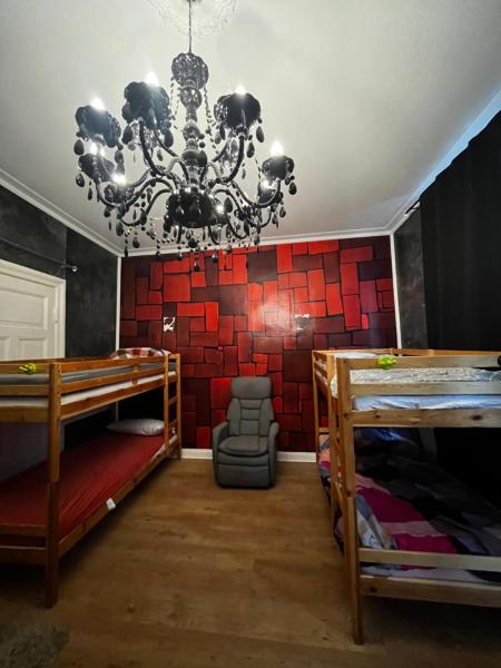 A la foto es mostra l'objecte Idyllische Altbauwohnung mit vielen Schlafmöglichkeiten situat a la ciutat de Rendsburg.