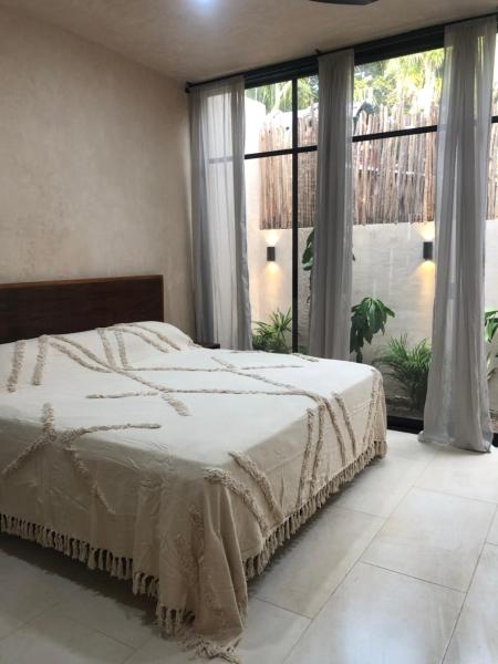 På billedet ses objektet Stylish room in Punta Allen town beliggende i byen Punta Allen.