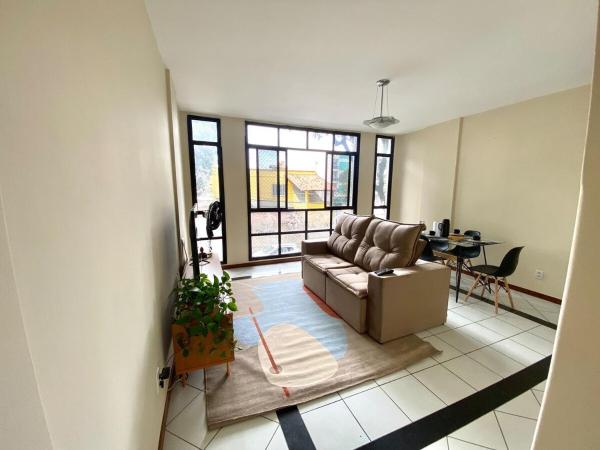 A la foto es mostra l'objecte Apartamento encantador à 100 metros da Praia situat a la ciutat de Vitória.