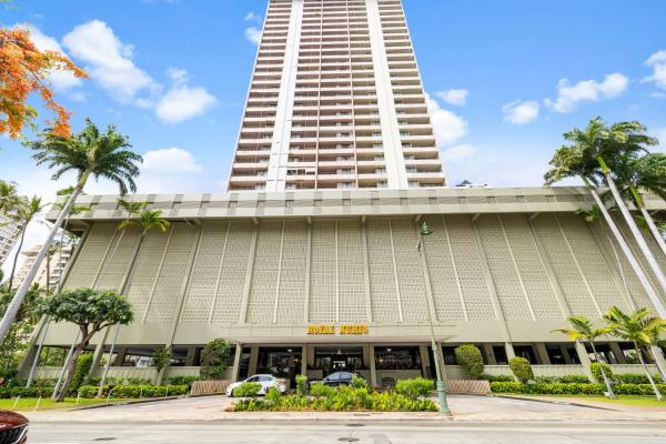 A la foto es mostra l'objecte Royal Kuhio 1602 - Spacious Studio with Stunning Mountain Views in the Heart of Waikiki! situat a la ciutat de Honolulu.