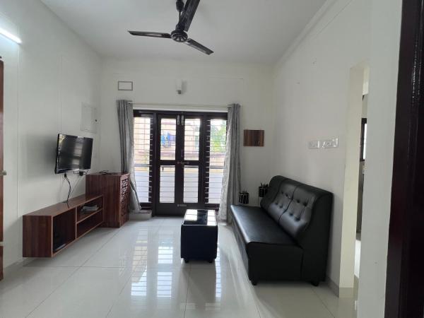 På billedet ses objektet Furnished Flat in Nagercoil Town beliggende i byen Suchindram.