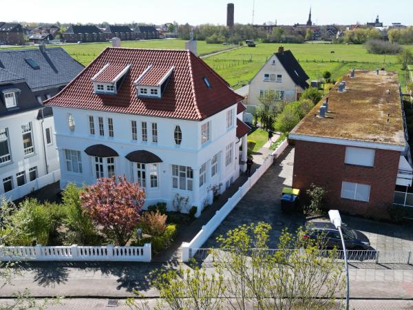 Auf dem Foto ist das Objekt Villa Aurora in der Stadt Borkum zu sehen.