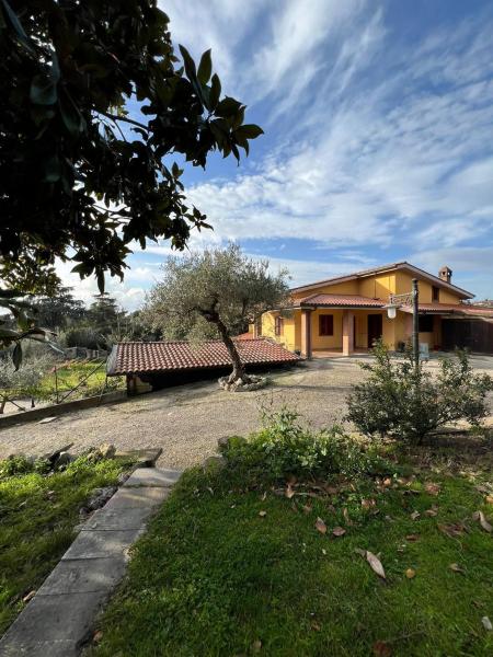 A la foto es mostra l'objecte Casa Butterfly situat a la ciutat de Formello.