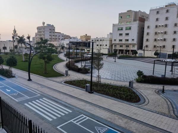 A la foto es mostra l'objecte Apartment with park view - As salamah situat a la ciutat de Jiddah.