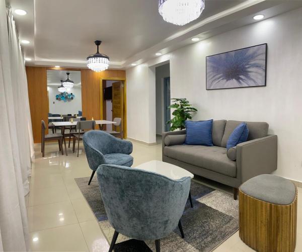 写真にはLa Ceibita市にあるModern, Unique And Stylish 2 Bedroom Apartmentが写っています。