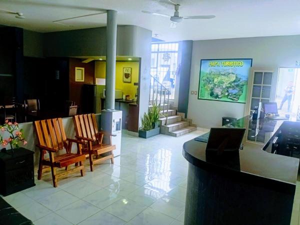 Auf dem Foto ist das Objekt HOTEL ACUARIO CATEMACO in der Stadt Catemaco zu sehen.