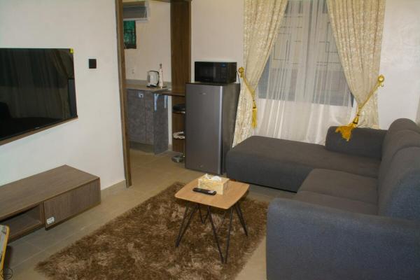 På billedet ses objektet 1BD Serenity Dubai Suite beliggende i byen Abuja.